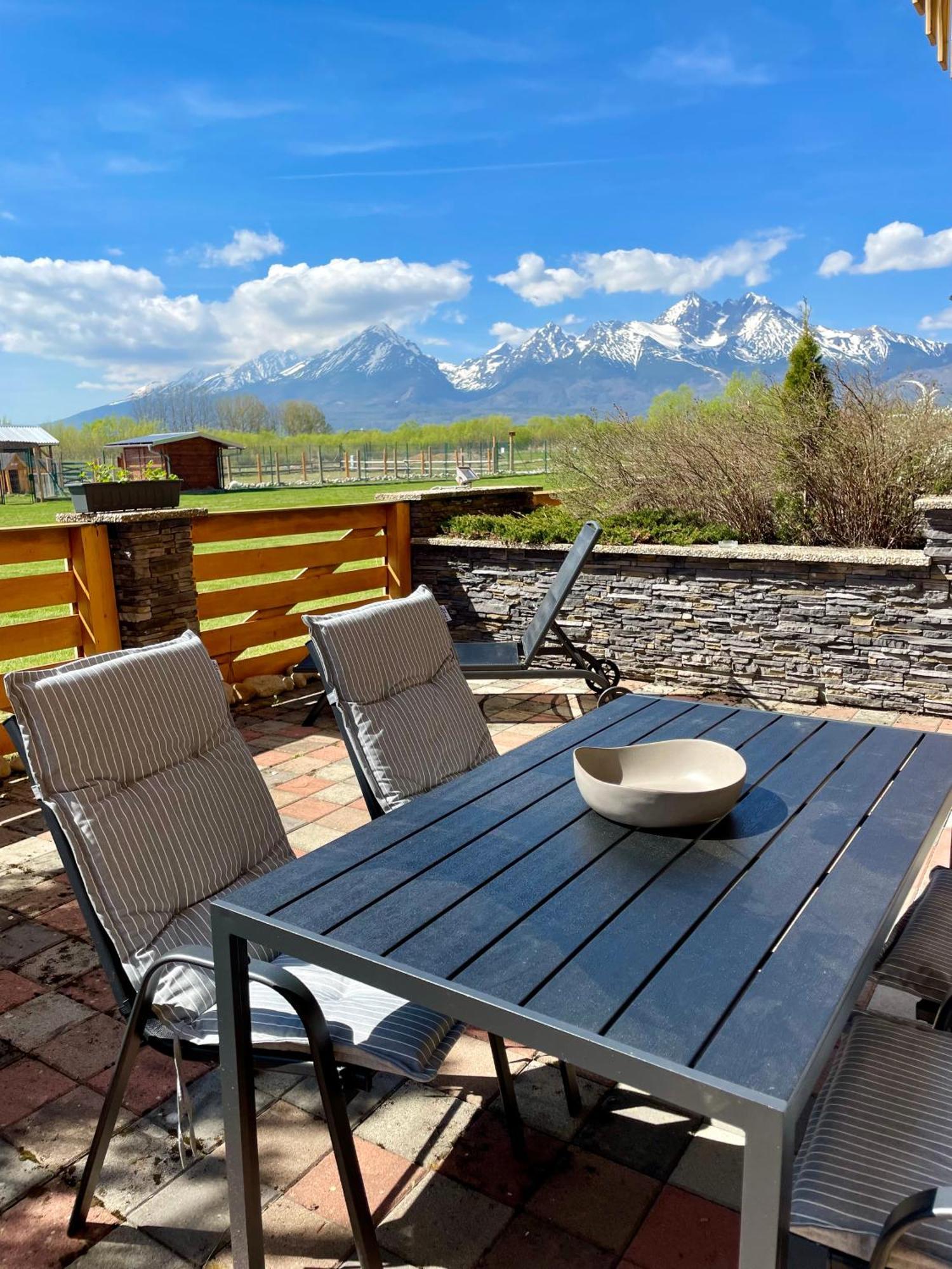 Apartment Jenny- Stunning View Of High Tatras Vel'ka Lomnica Exteriör bild